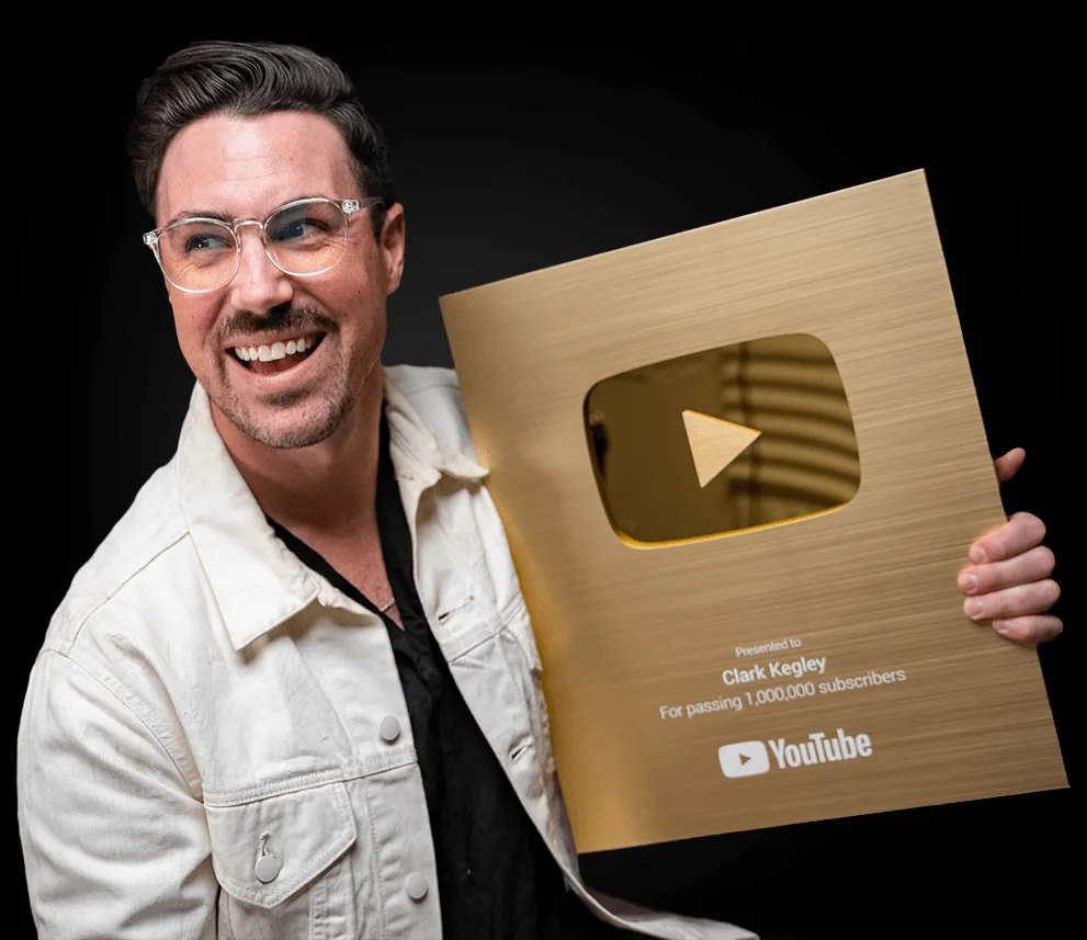 Clark Kegley - YouTube creator with 1.9M subscribers, procrastination coaching client of LiberatingU