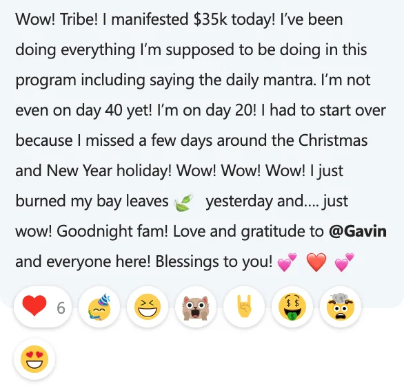 Client result - $35K revenue after income ceiling removal coaching