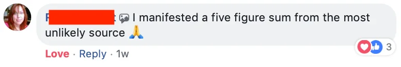 Client result - five figure revenue after income ceiling removal coaching