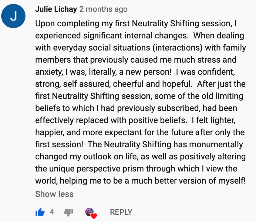 Julie Lichay: confident cheerful hopeful