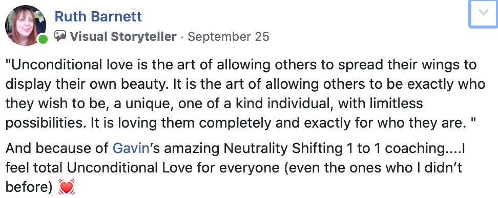 Ruth Barnett: unconditional love