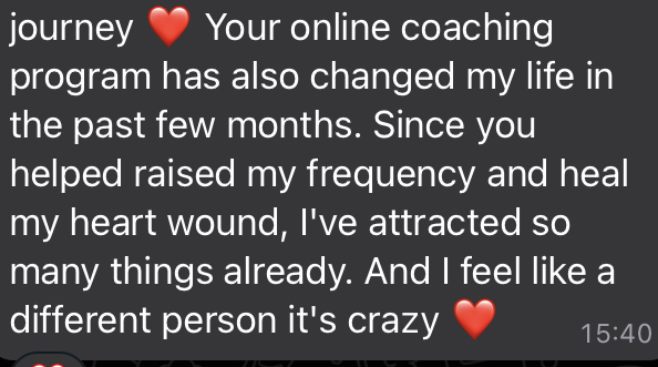 Frequency healed heart wound